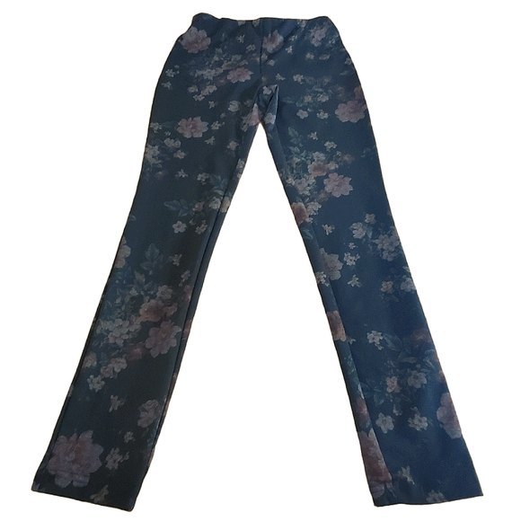 Tribal Leggings Floral Tapestry Print Small - Picture 2 of 8